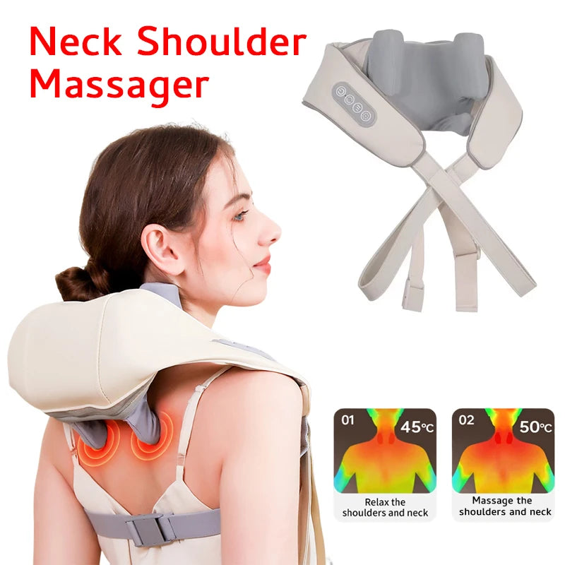 Professional Shiatsu Neck Relief System